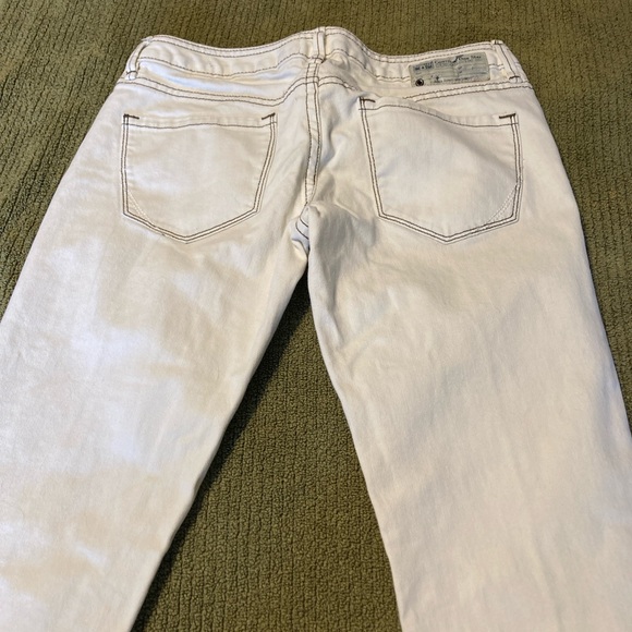 Converse One Star off-white jeans with brown stitching - Picture 3 of 6